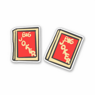 Stickers Carreaux de Mahjong Joker