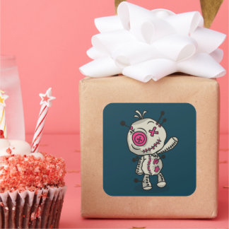 Stickers Carrés à jetons Voodoo