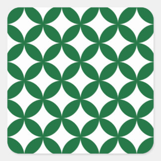 Stickers Carrés Shippo Vert