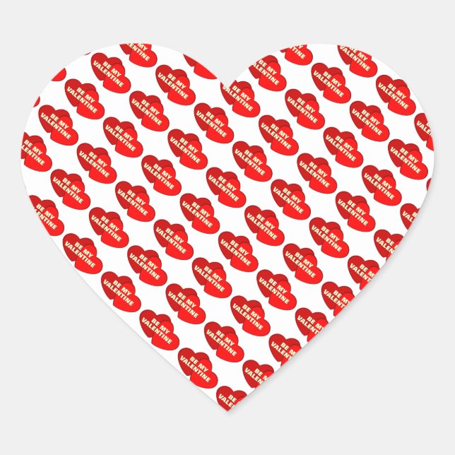 Stickers Carrés Valentines (Devant)
