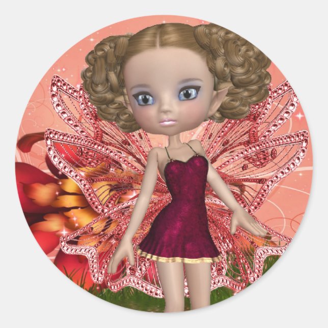 Stickers Carrie Fairy (Devant)