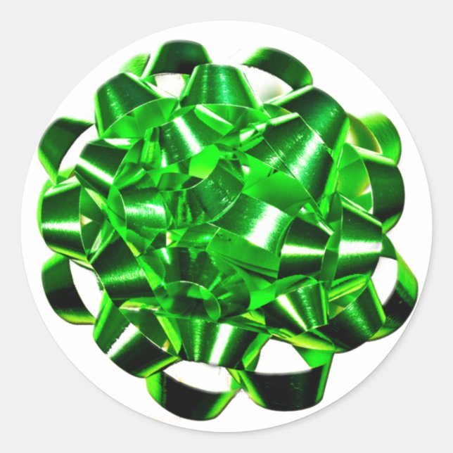 Stickers Carte de Noël personnalisés (Devant)