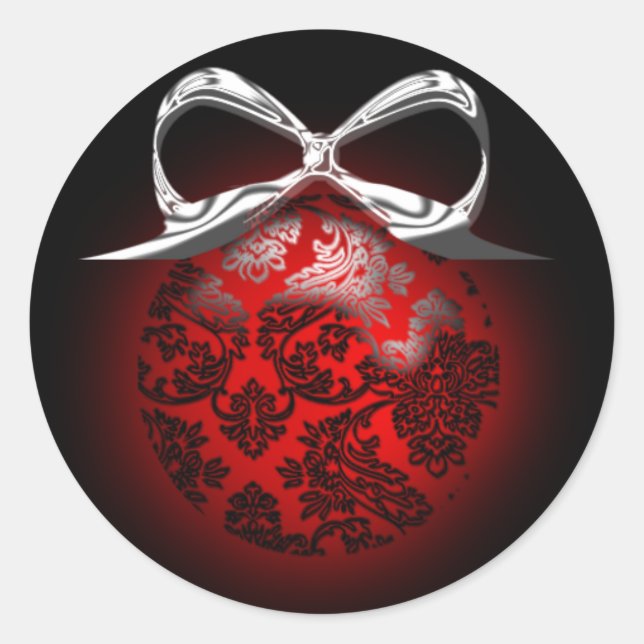 Stickers Cartes de Saison de l'Arbre Rouge (Devant)