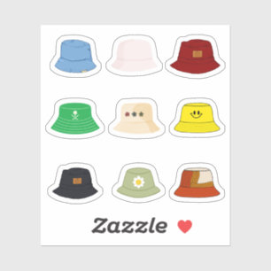 Stickers Casquette de Bucket