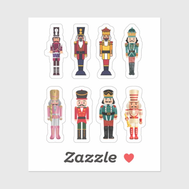 Stickers Casse-Noisettes (Feuille)