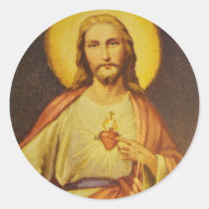 Stickers CCD Sacred Heart of Jesus des années 1950