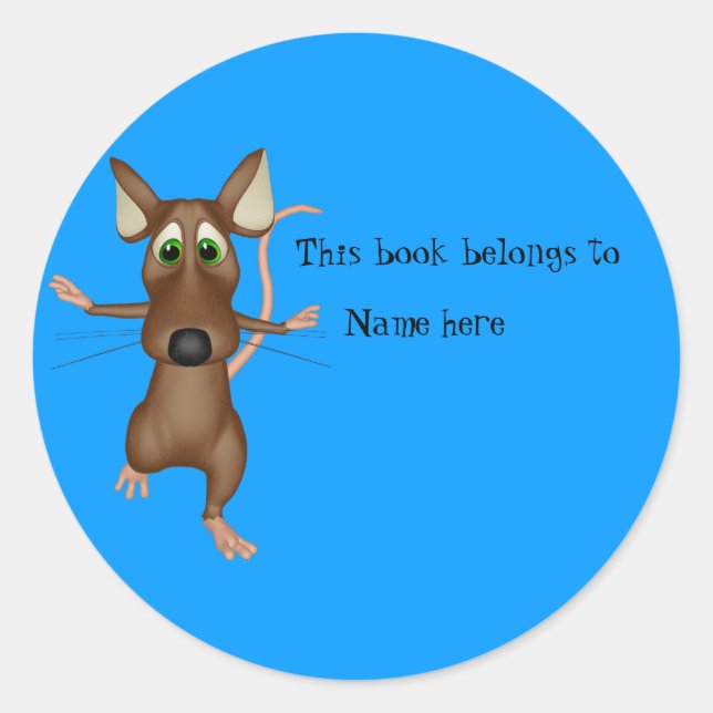 Stickers "Ce Livre Appartient À" (Devant)