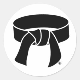 Stickers Ceinture noire