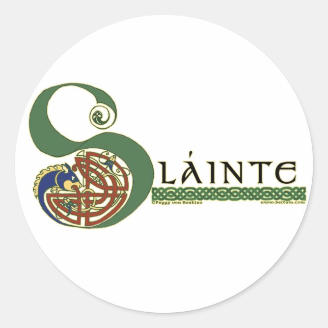 Stickers Celtique, Design Sainte (Devant)