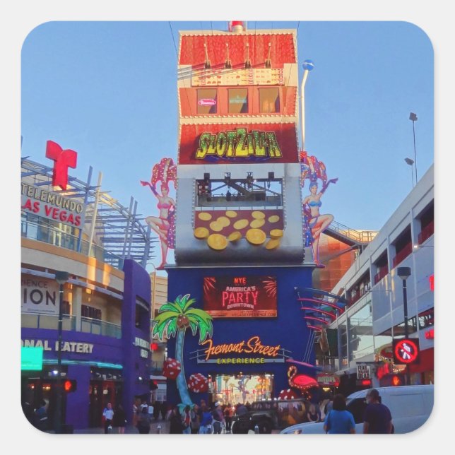 Stickers Centre-ville Las Vegas #2 (Devant)