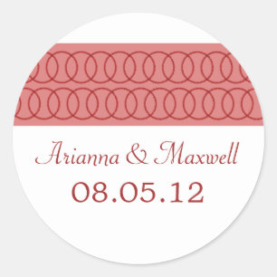 Stickers Cercle of Love Wedding