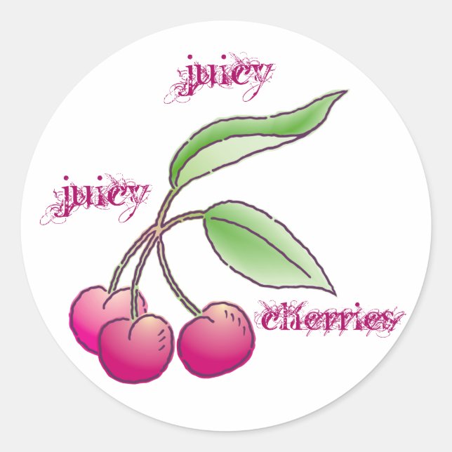 Stickers Cerises (Devant)