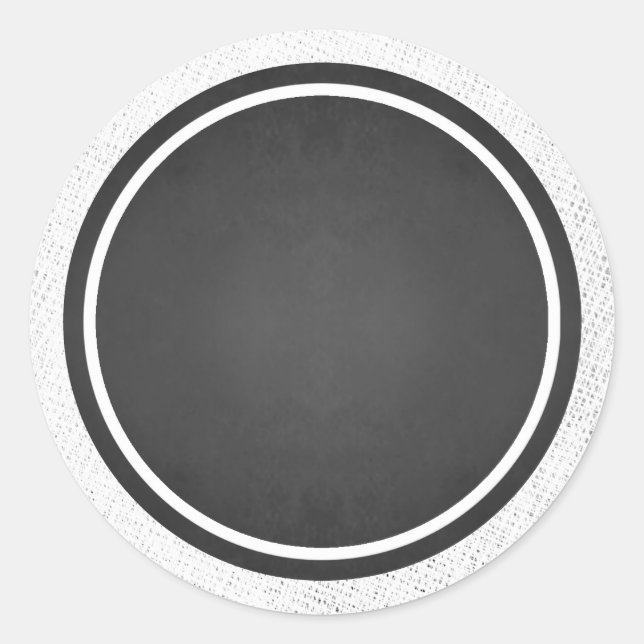 Stickers Chalboard Faux Vierges Personnalisables (Devant)