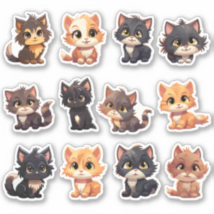 Stickers Chat Coupé