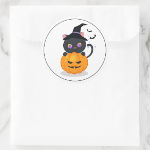 Stickers Chat Halloween