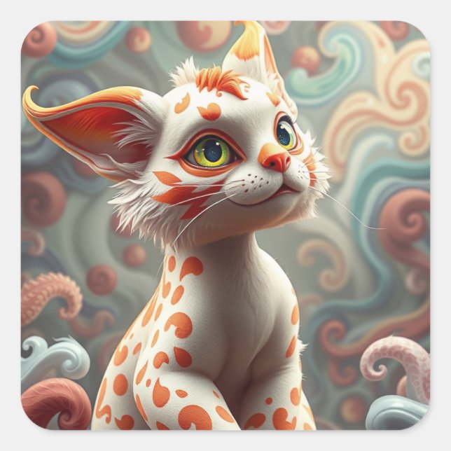 Stickers Chat Imaginaire (Devant)