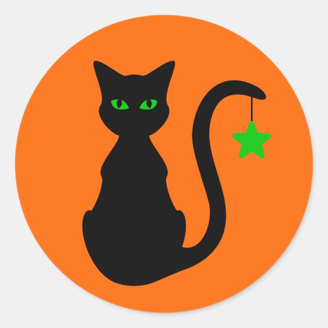 Stickers Chat Noir (Devant)