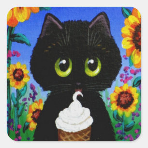 Stickers Chat Noir Créationarts