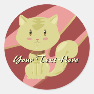 Stickers Chat Tan
