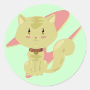 Stickers Chat Tan