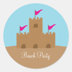 Stickers Château de sable