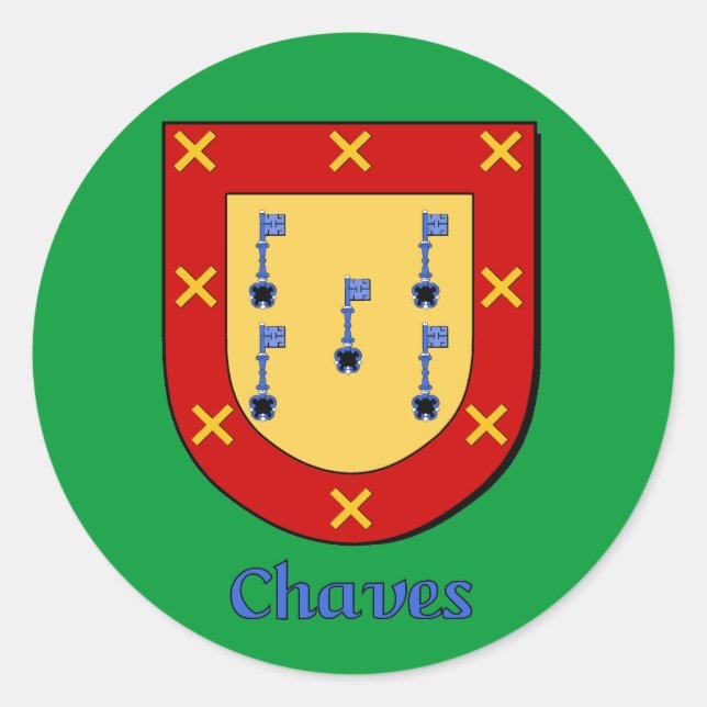 Stickers Chavez Family Shield (Devant)