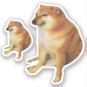 Stickers Cheems Mème