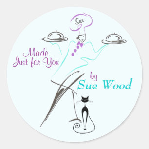 Stickers Chef moderne