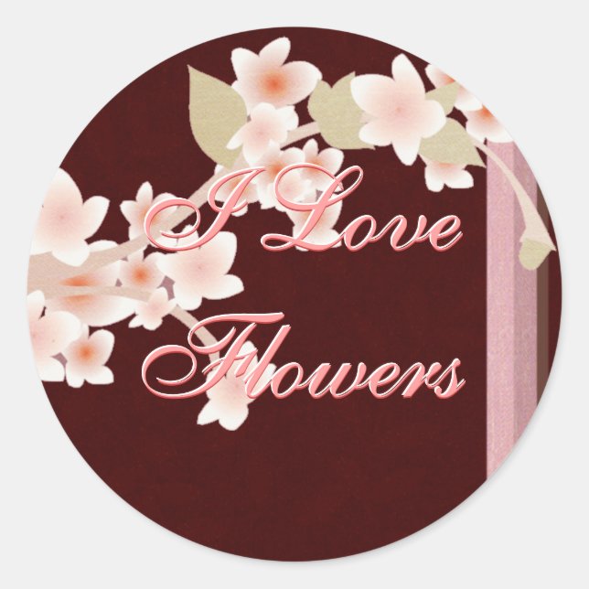 Stickers Cherry Blossom (Devant)