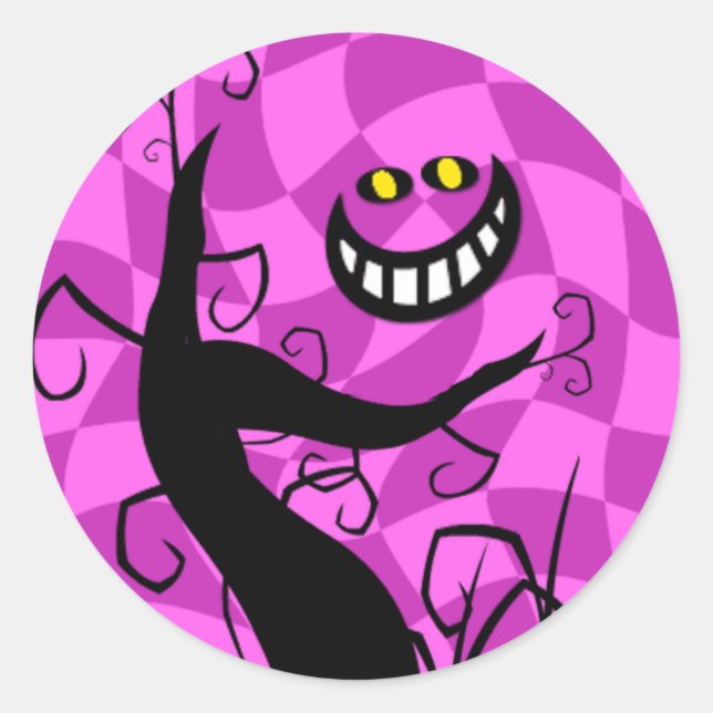 Stickers Cheshire Cat (Devant)