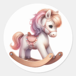 Stickers Cheval Rosé
