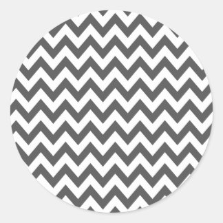 Stickers Chevron au charbon
