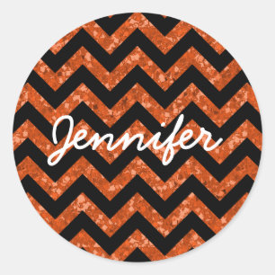 Stickers Chevron Parties scintillant