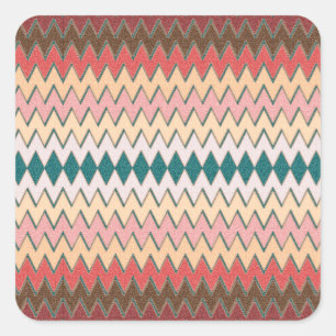 Stickers Chevron Zigzag sud-ouest 20/feuille