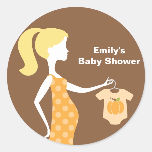 Stickers Chic Fall Mom-to-be (Devant)