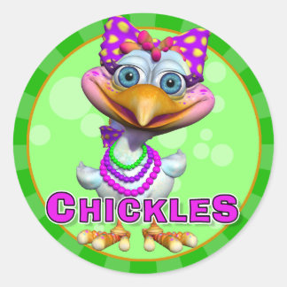 Stickers Chickers amusants
