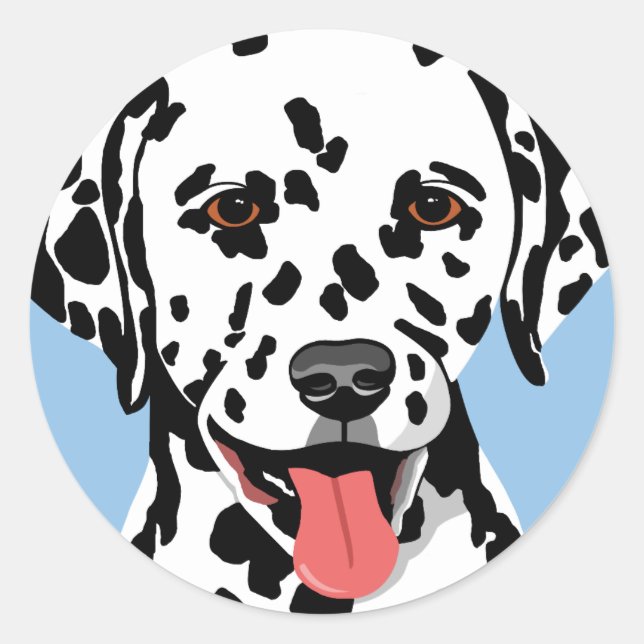 Stickers Chien Dalmatien (Devant)