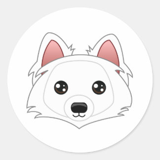 Stickers Chien Eskimo