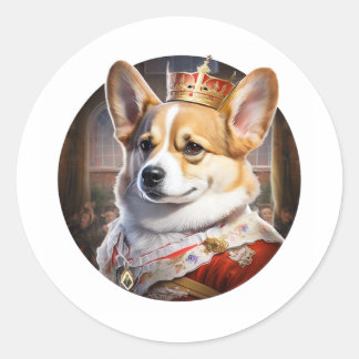 Stickers Chien Royal Corgi