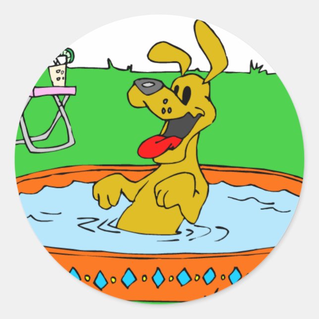 Stickers Chiot Joueur (Devant)