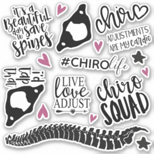 Stickers Chiropratique, Chiropraticien,