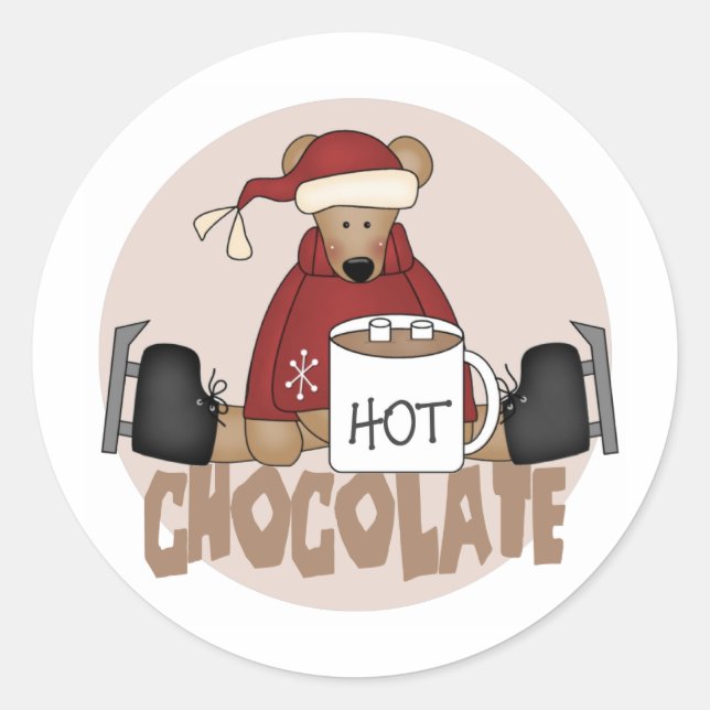 Stickers Chocolat chaud (Devant)