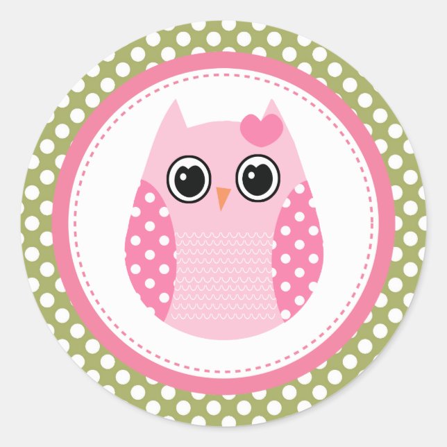 Stickers Chouette (Devant)