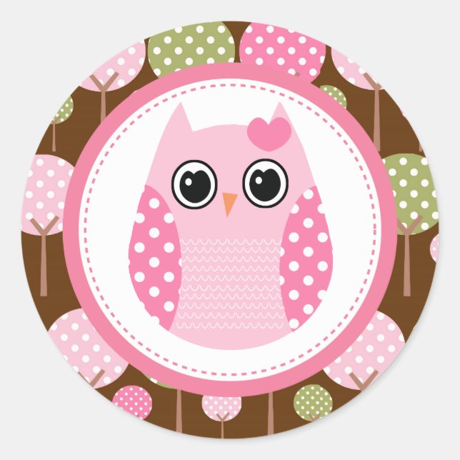 Stickers Chouette (Devant)