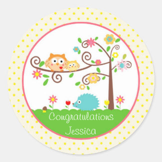 Stickers Chouette d'arbre