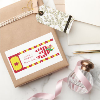 Stickers cirque 3e anniversaire