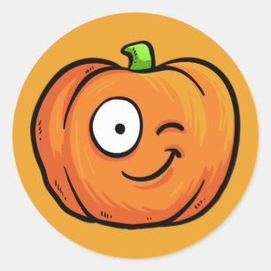stickers Citrouille Halloween 4