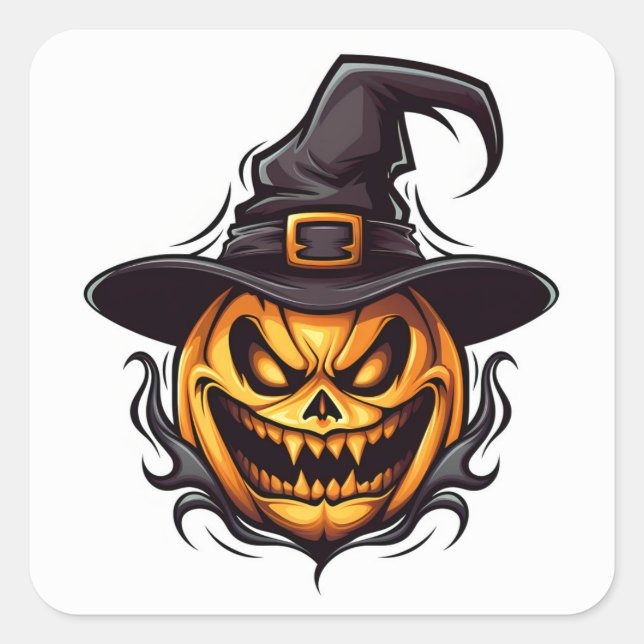 Stickers Citrouilles d'Halloween (Devant)