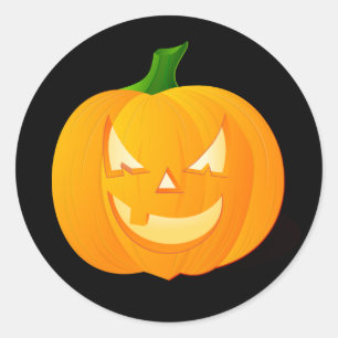 Stickers Citrouilles d'Halloween