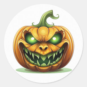 Stickers Citrouilles d'Halloween